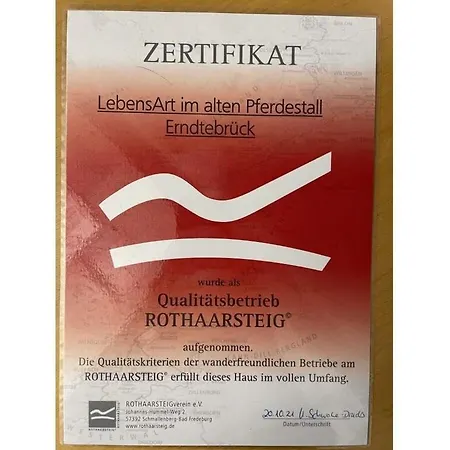 Lebensart In The Old Horse Stable Сasa de vacaciones Erndtebrück